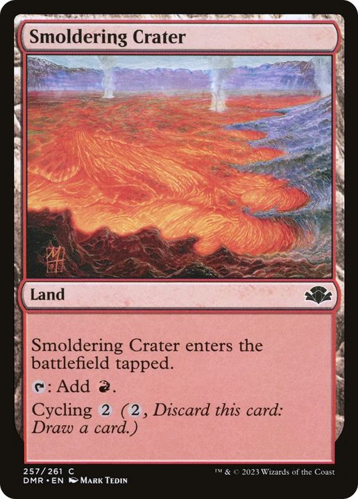 Smoldering Crater in the group Magic the Gathering / Types / Colors / Colorless at Proxyprinters.com (81188)