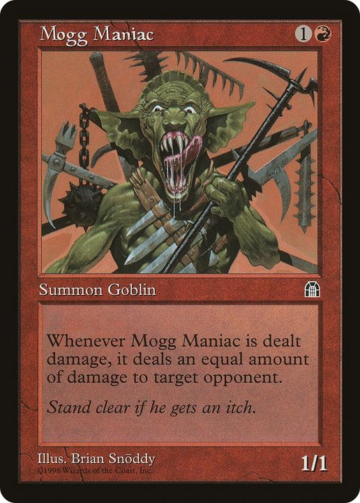 Mogg Maniac in the group Magic the Gathering / Types / Colors / Red at Proxyprinters.com (81198)