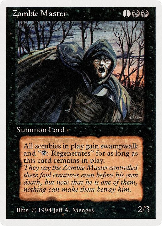 Zombie Master in the group Magic the Gathering / Types / Colors / Black at Proxyprinters.com (81219)