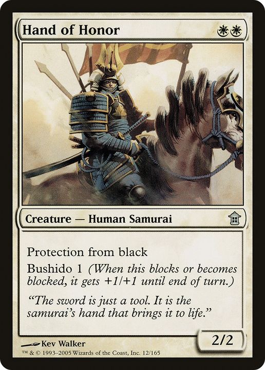 Hand of Honor in the group Magic the Gathering / Types / Colors / White at Proxyprinters.com (81234)