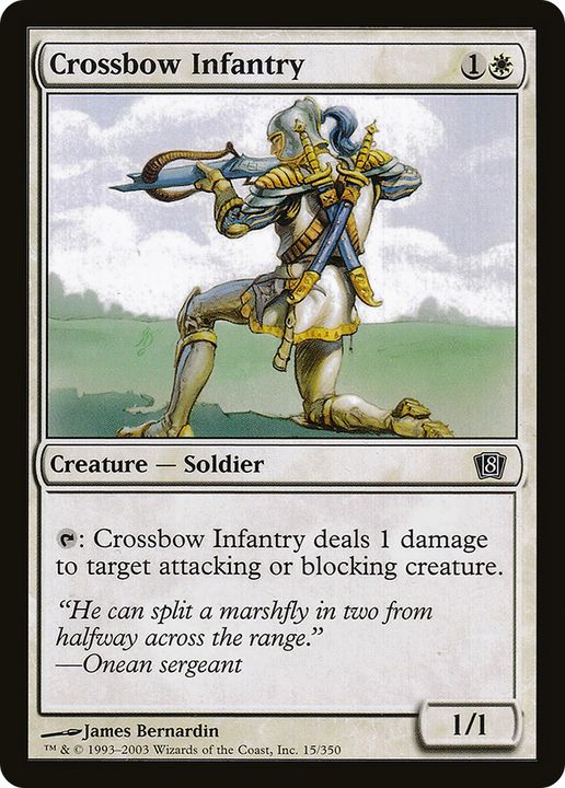 Crossbow Infantry in the group Magic the Gathering / Sets / Eighth Edition at Proxyprinters.com (81236)