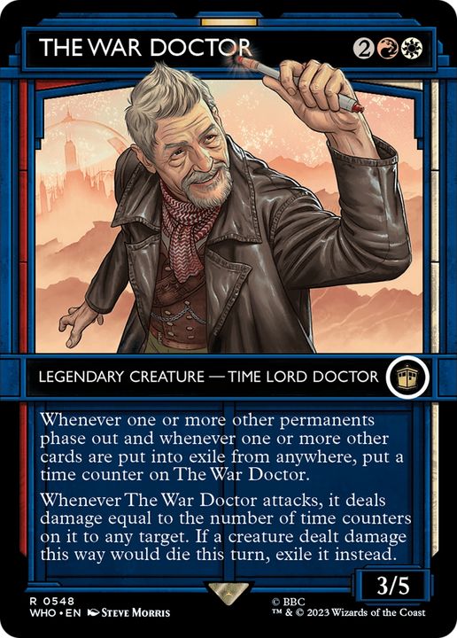 The War Doctor in the group Magic the Gathering / Sets / Doctor Who at Proxyprinters.com (81238)