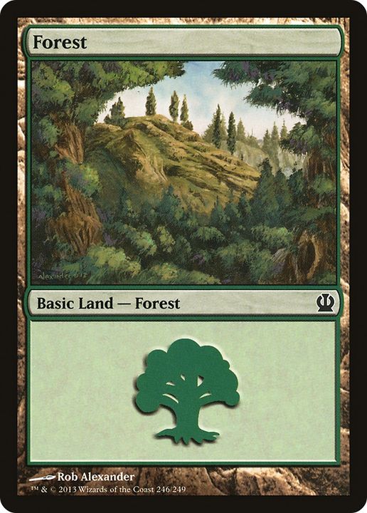 Forest in the group Magic the Gathering / Types / Land / Forest at Proxyprinters.com (81253)