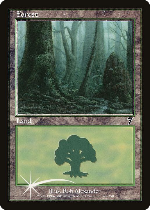 Forest in the group Magic the Gathering / Types / Land / Forest at Proxyprinters.com (81254)