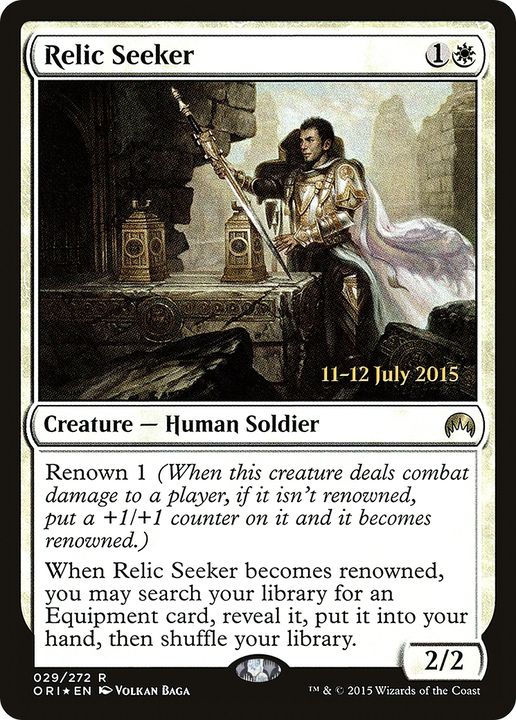 Relic Seeker in the group Magic the Gathering / Types / Colors / White at Proxyprinters.com (81258)