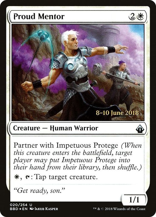 Proud Mentor in the group Magic the Gathering / Types / Creatures / Warrior at Proxyprinters.com (8128)