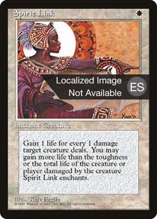 Spirit Link in the group Magic the Gathering / Types / Colors / White at Proxyprinters.com (81325)