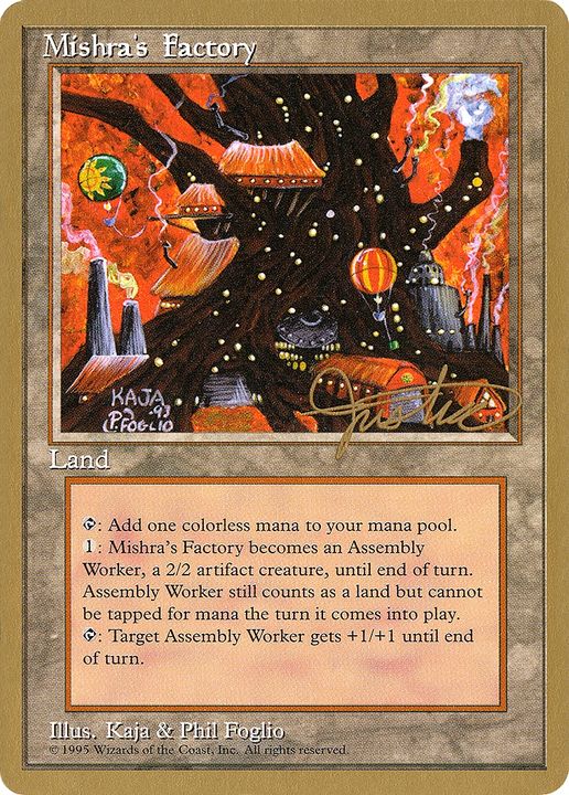 Mishra's Factory in the group Magic the Gathering / Types / Colors / Colorless at Proxyprinters.com (81334)