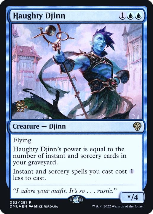 Haughty Djinn in the group Magic the Gathering / Types / Colors / Blue at Proxyprinters.com (8134)