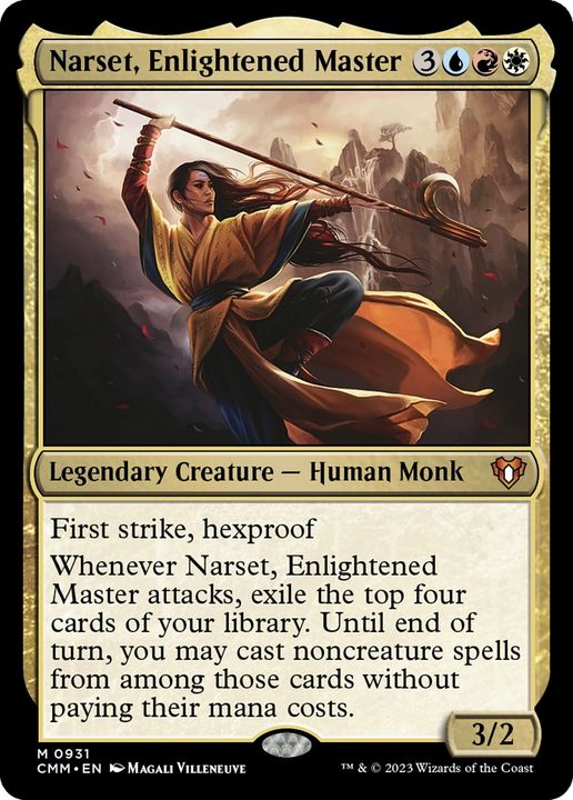 Narset, Enlightened Master in the group Magic the Gathering / Sets / Commander Masters at Proxyprinters.com (81377)