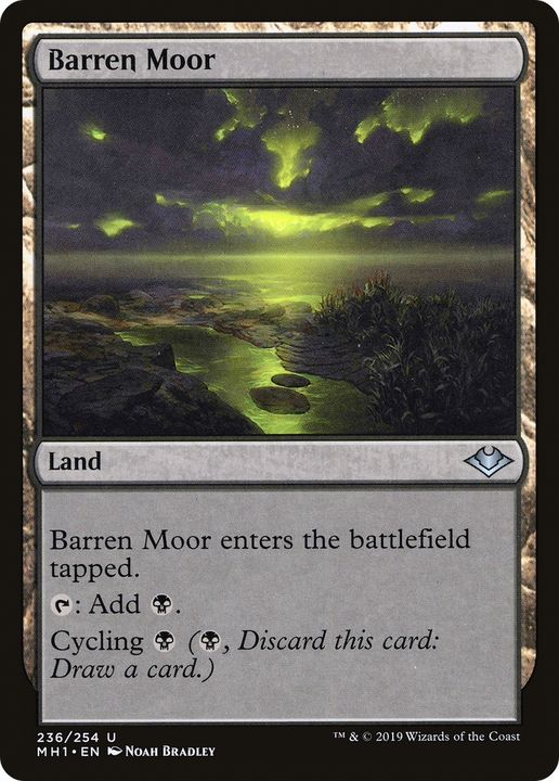 Barren Moor in the group Magic the Gathering / Types / Colors / Colorless at Proxyprinters.com (81386)