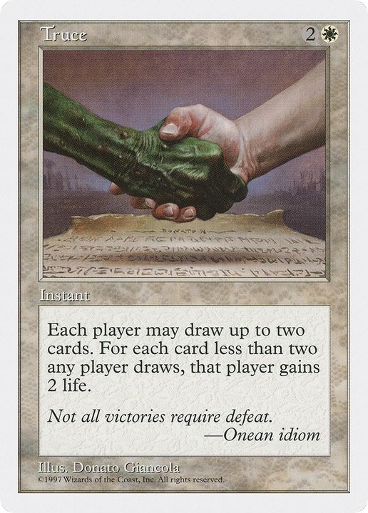 Truce in the group Magic the Gathering / Types / Colors / White at Proxyprinters.com (81390)