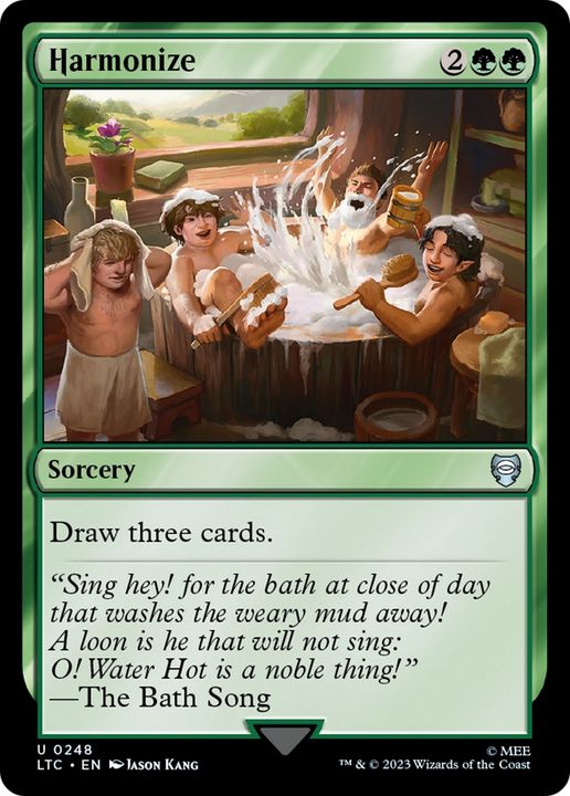 Harmonize in the group Magic the Gathering / Types / Colors / Green at Proxyprinters.com (81415)