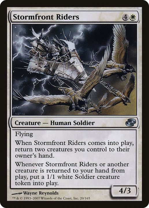 Stormfront Riders in the group Magic the Gathering / Types / Colors / White at Proxyprinters.com (81416)