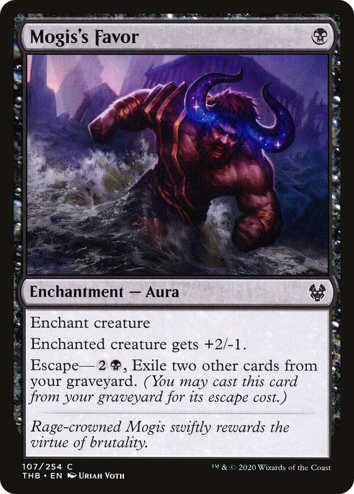 Mogis's Favor in the group Magic the Gathering / Types / Colors / Black at Proxyprinters.com (81433)