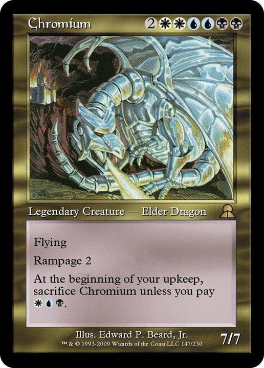 Chromium in the group Magic the Gathering / Types / Colors / Multicolors / B, U, W at Proxyprinters.com (8144)