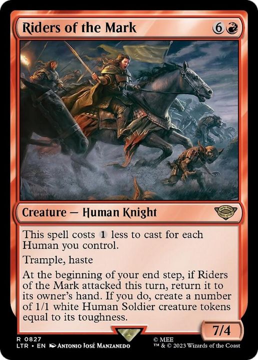 Riders of the Mark in the group Magic the Gathering / Types / Colors / Red at Proxyprinters.com (81452)