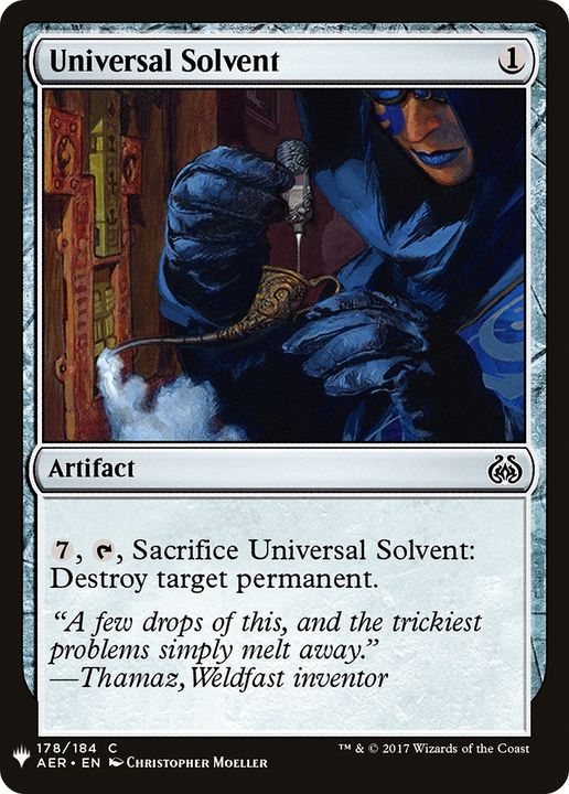 Universal Solvent in the group Magic the Gathering / Types / Artifacts / Artifact at Proxyprinters.com (81458)