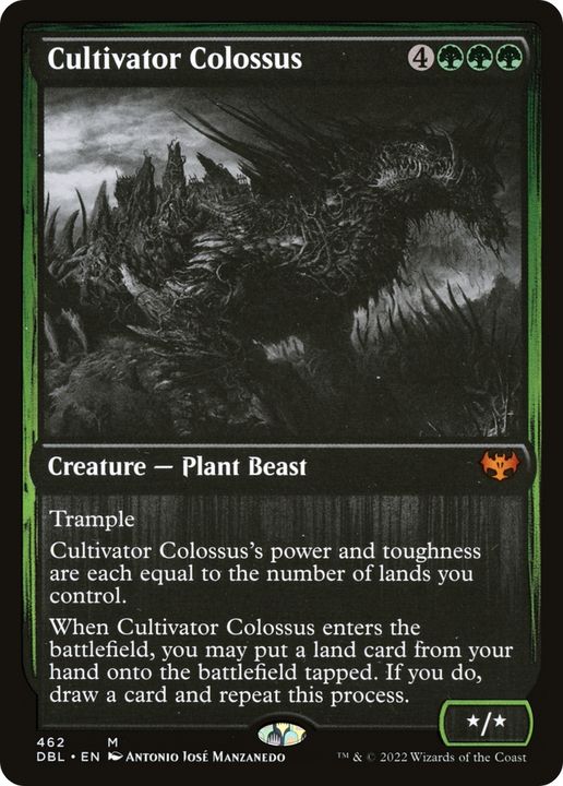 Cultivator Colossus in the group Magic the Gathering / Types / Colors / Green at Proxyprinters.com (81463)