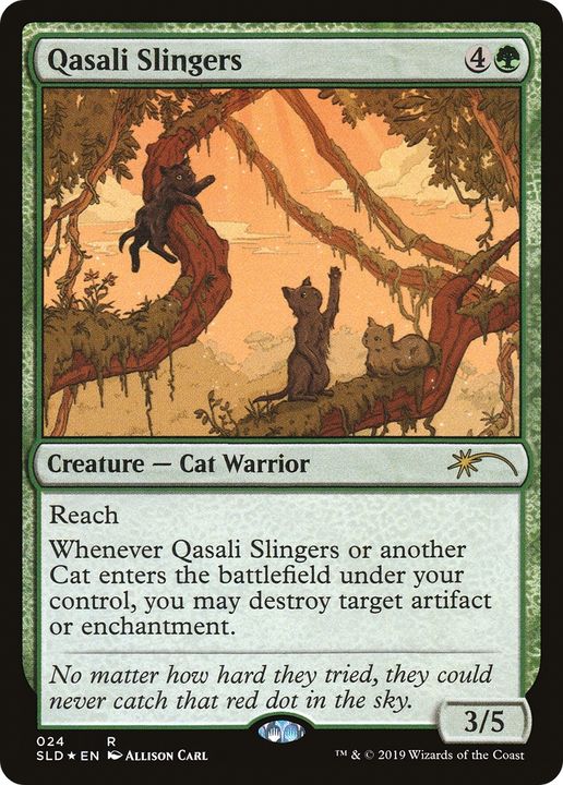 Qasali Slingers in the group Magic the Gathering / Types / Creatures / Warrior at Proxyprinters.com (81489)