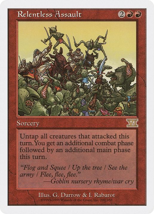 Relentless Assault in the group Singles at Proxyprinters.com (81555)