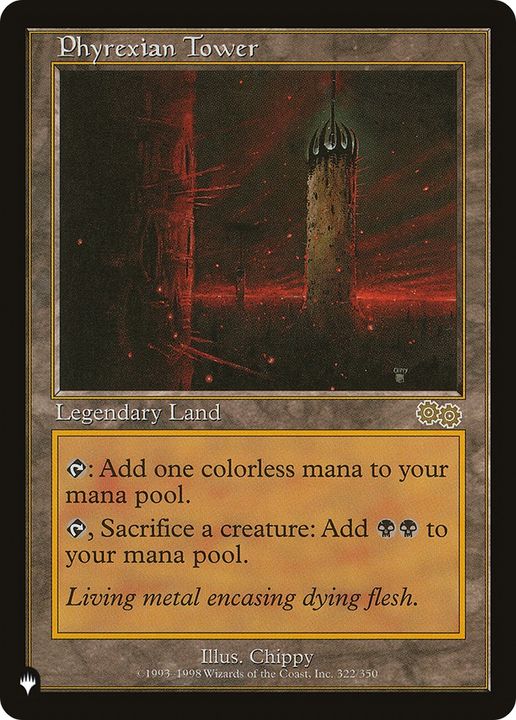 Phyrexian Tower in the group Magic the Gathering / Types / Colors / Colorless at Proxyprinters.com (81558)