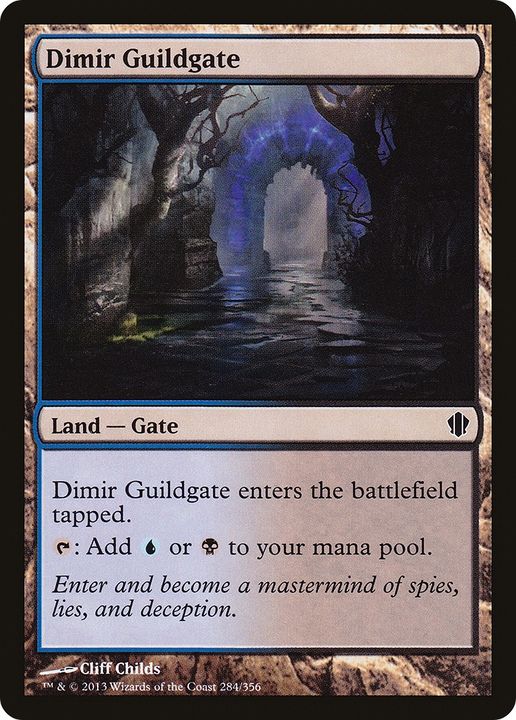 Dimir Guildgate in the group Magic the Gathering / Types / Colors / Colorless at Proxyprinters.com (81560)