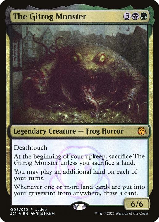 The Gitrog Monster in the group Magic the Gathering / Types / Colors / Multicolors / B, G at Proxyprinters.com (81563)