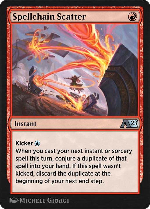 Spellchain Scatter in the group Magic the Gathering / Types / Colors / Red at Proxyprinters.com (81566)