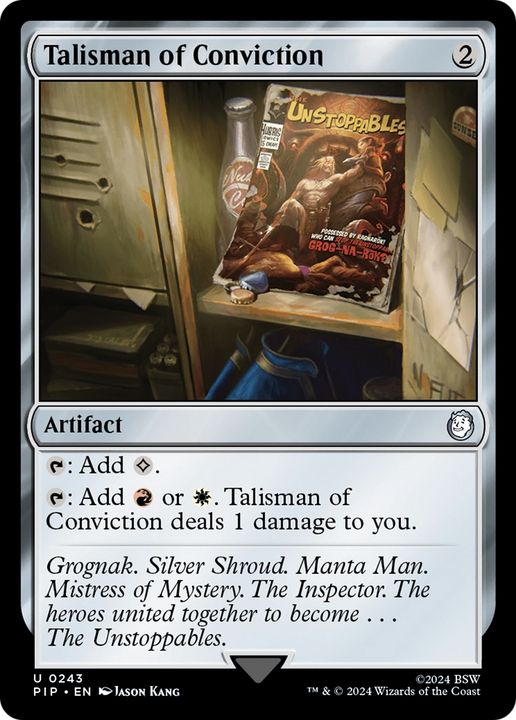 Talisman of Conviction in the group Magic the Gathering / Sets / Fallout at Proxyprinters.com (81579)