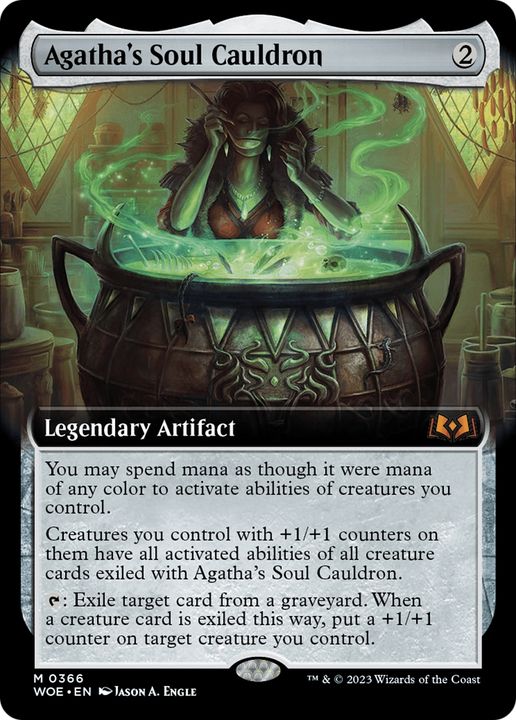 Agatha's Soul Cauldron in the group Magic the Gathering / Types / Artifacts / Legendary Artifact at Proxyprinters.com (81581)