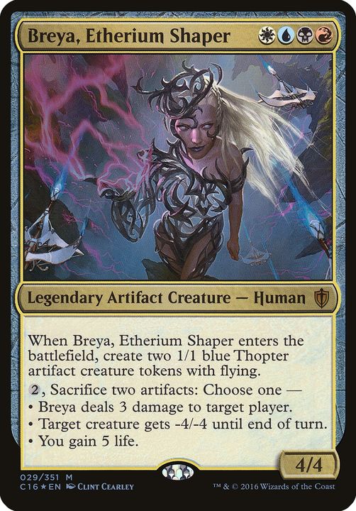 Breya, Etherium Shaper in the group Magic the Gathering / Sets / Commander 2016 Oversized at Proxyprinters.com (81584)