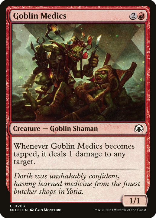 Goblin Medics in the group Magic the Gathering / Types / Colors / Red at Proxyprinters.com (81613)