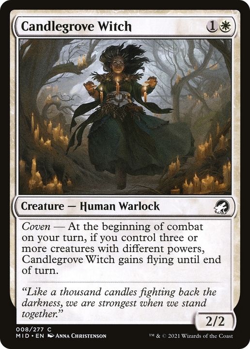 Candlegrove Witch in the group Magic the Gathering / Types / Colors / White at Proxyprinters.com (81619)