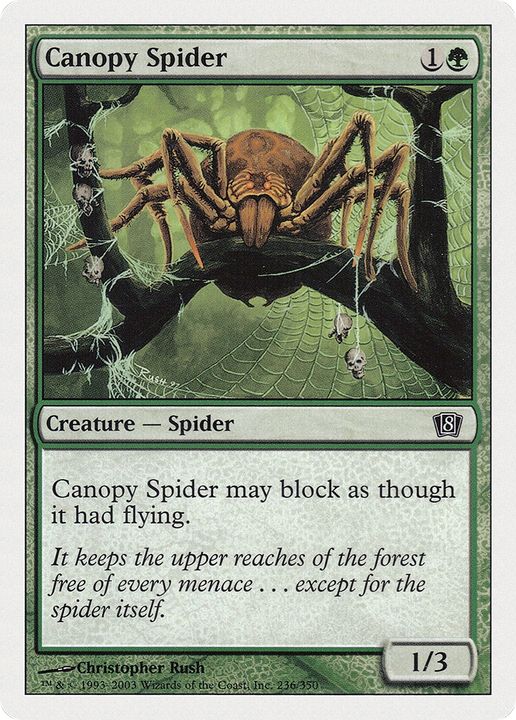 Canopy Spider in the group Magic the Gathering / Sets / Eighth Edition at Proxyprinters.com (81651)