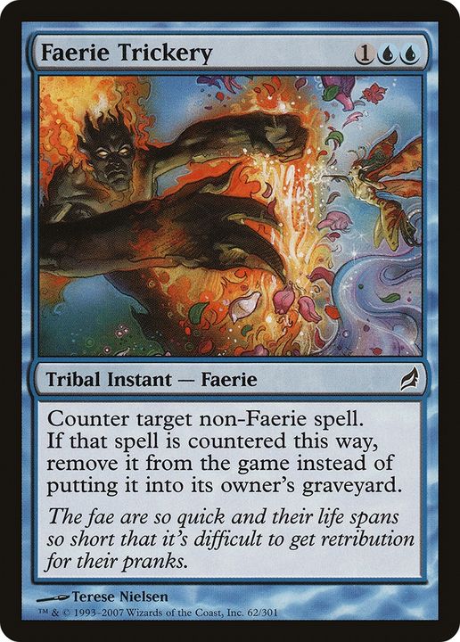 Faerie Trickery in the group Magic the Gathering / Types / Colors / Blue at Proxyprinters.com (81656)