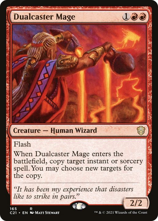 Dualcaster Mage in the group Magic the Gathering / Types / Creatures / Wizard at Proxyprinters.com (81659)