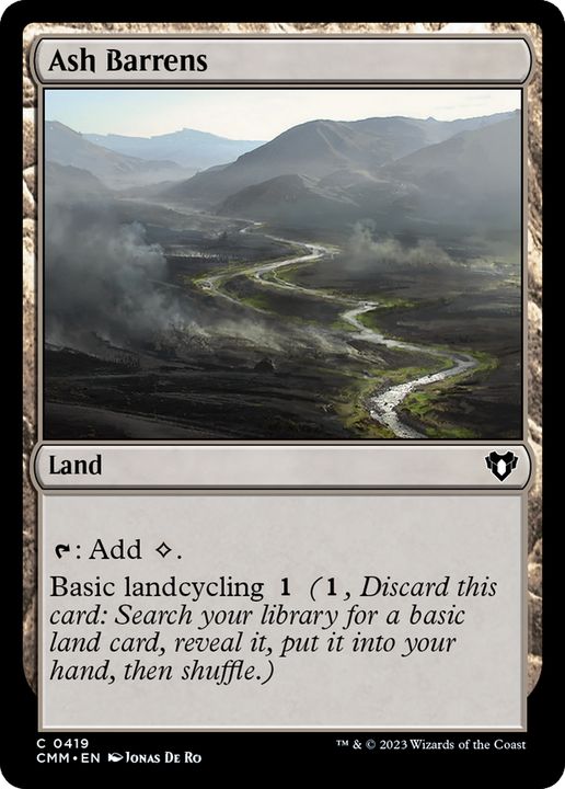 Ash Barrens in the group Magic the Gathering / Types / Colors / Colorless at Proxyprinters.com (81670)