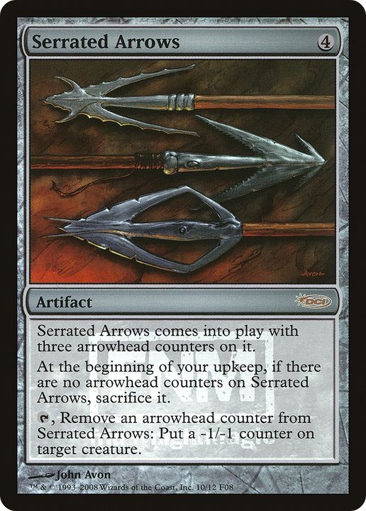 Serrated Arrows in the group Magic the Gathering / Types / Artifacts / Artifact at Proxyprinters.com (81674)