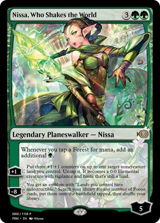 Nissa, Who Shakes the World in the group Advanced search at Proxyprinters.com (81712)