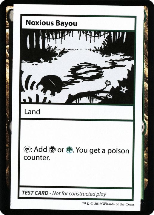 Noxious Bayou in the group Magic the Gathering / Types / Colors / Colorless at Proxyprinters.com (81737)