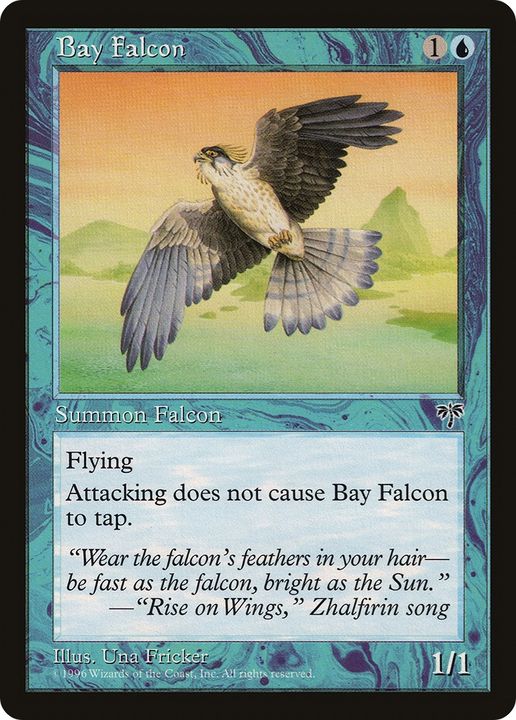 Bay Falcon in the group Magic the Gathering / Types / Colors / Blue at Proxyprinters.com (81758)