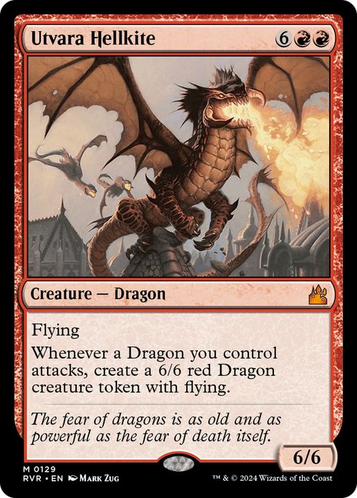 Utvara Hellkite in the group Magic the Gathering / Types / Colors / Red at Proxyprinters.com (81759)