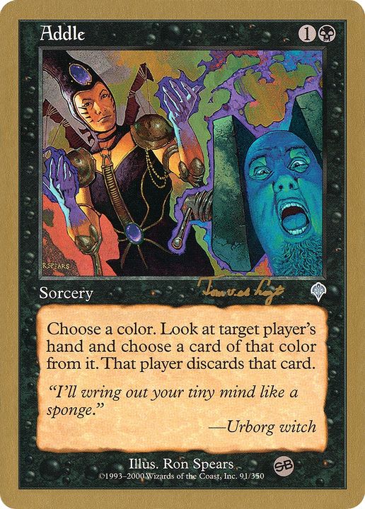 Addle in the group Magic the Gathering / Types / Colors / Black at Proxyprinters.com (81774)