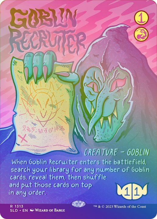 Goblin Recruiter in the group Magic the Gathering / Types / Colors / Red at Proxyprinters.com (81780)