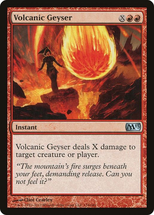 Volcanic Geyser in the group Magic the Gathering / Sets / Magic 2014 at Proxyprinters.com (81789)