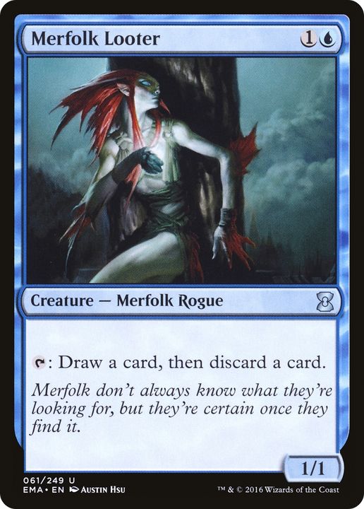 Merfolk Looter in the group Magic the Gathering / Sets / Eternal Masters at Proxyprinters.com (81792)