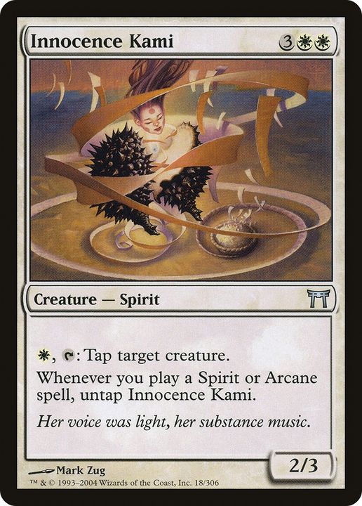 Innocence Kami in the group Magic the Gathering / Types / Colors / White at Proxyprinters.com (81802)