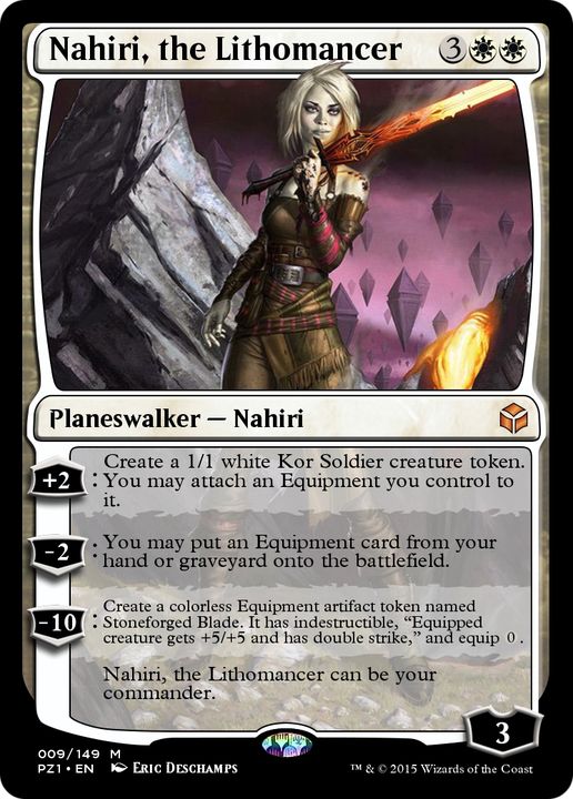 Nahiri, the Lithomancer in the group Advanced search at Proxyprinters.com (81815)