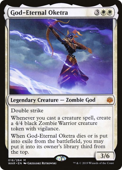 God-Eternal Oketra in the group Magic the Gathering / Sets / War of the Spark Promos at Proxyprinters.com (81824)